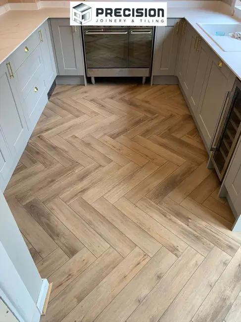 Wall and Floor Tiling work by Precision Joinery and Tiling in Blackpool