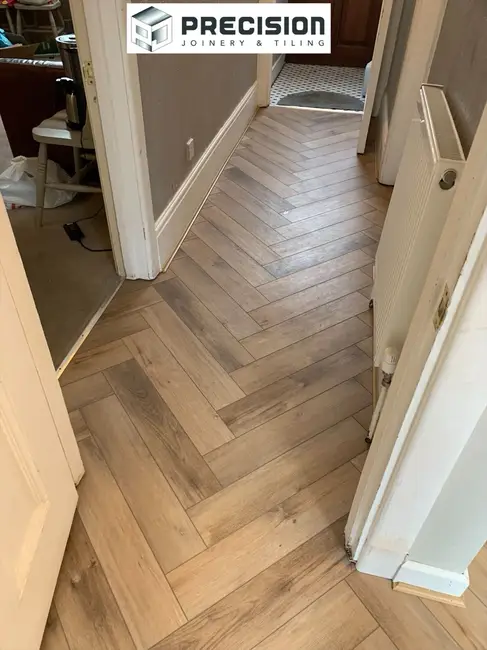 Wall and Floor Tiling work by Precision Joinery and Tiling in Blackpool